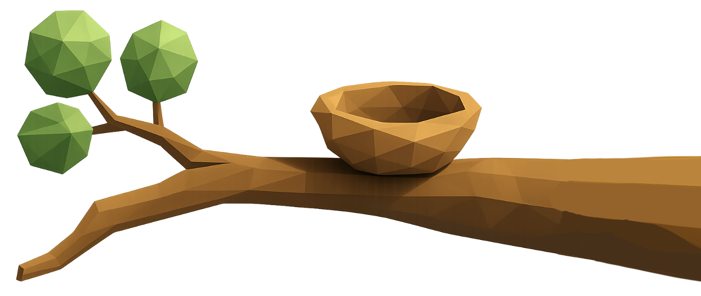Right jungle branch background